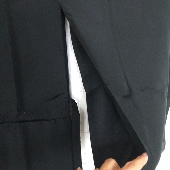 Japanese 🇯🇵 monk costume black kimono poly VTG - Picture 9 of 10